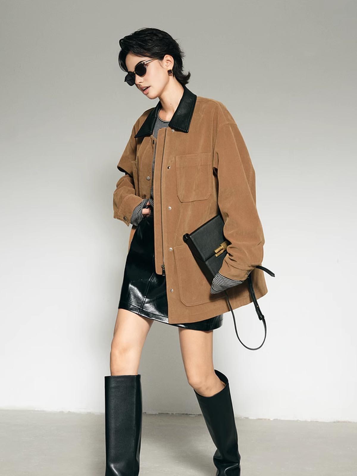 Parfait Élégance™ | MANTEAU EN DAIM