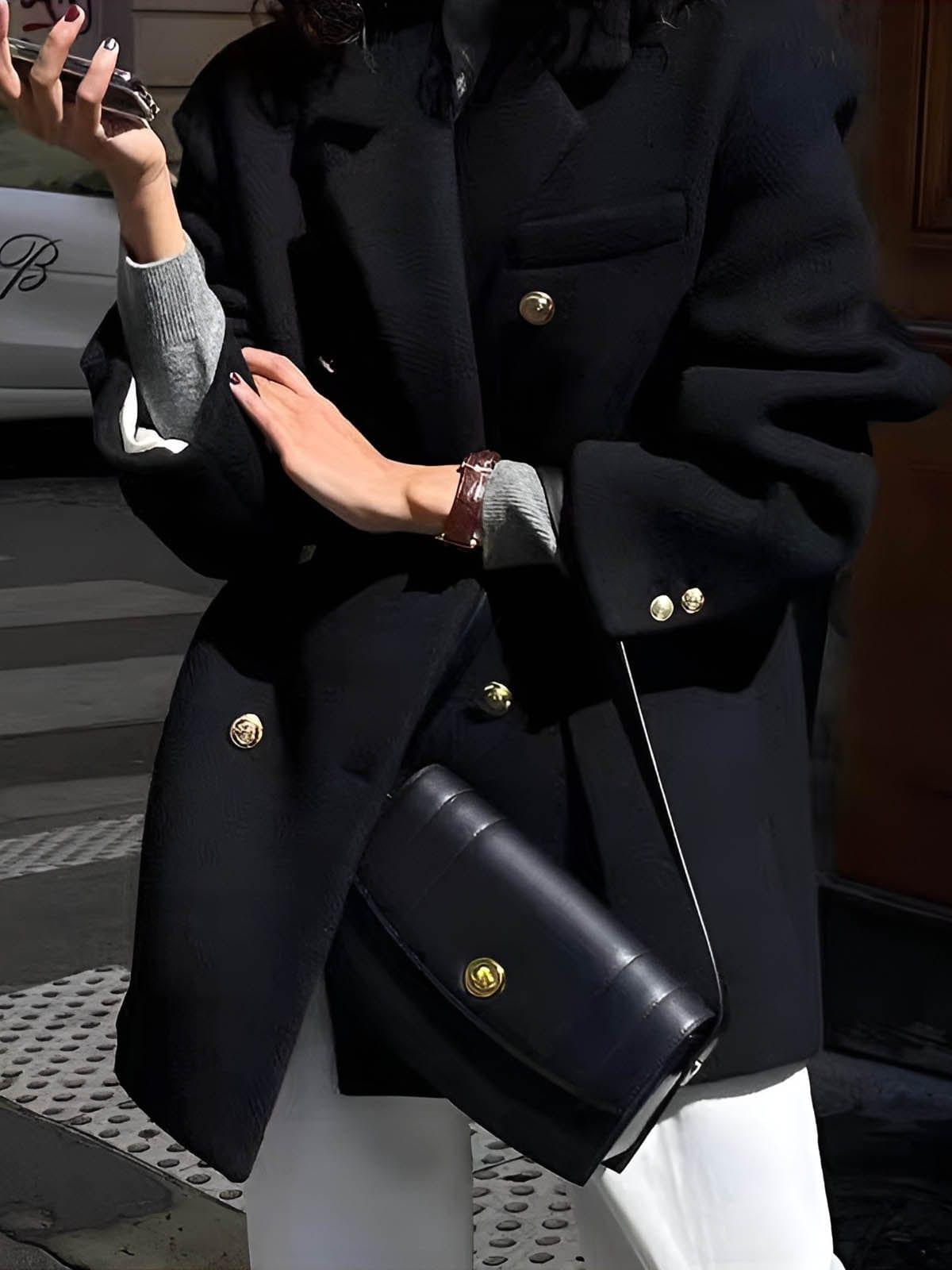 Parfait Élégance™ | BLAZER NOIRE ÉLÉGANTE
