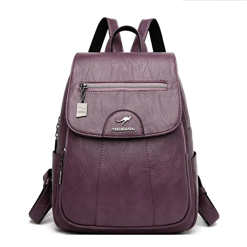 Parfait Élégance™ | SAC À DOS EN CUIR SPACIEUX
