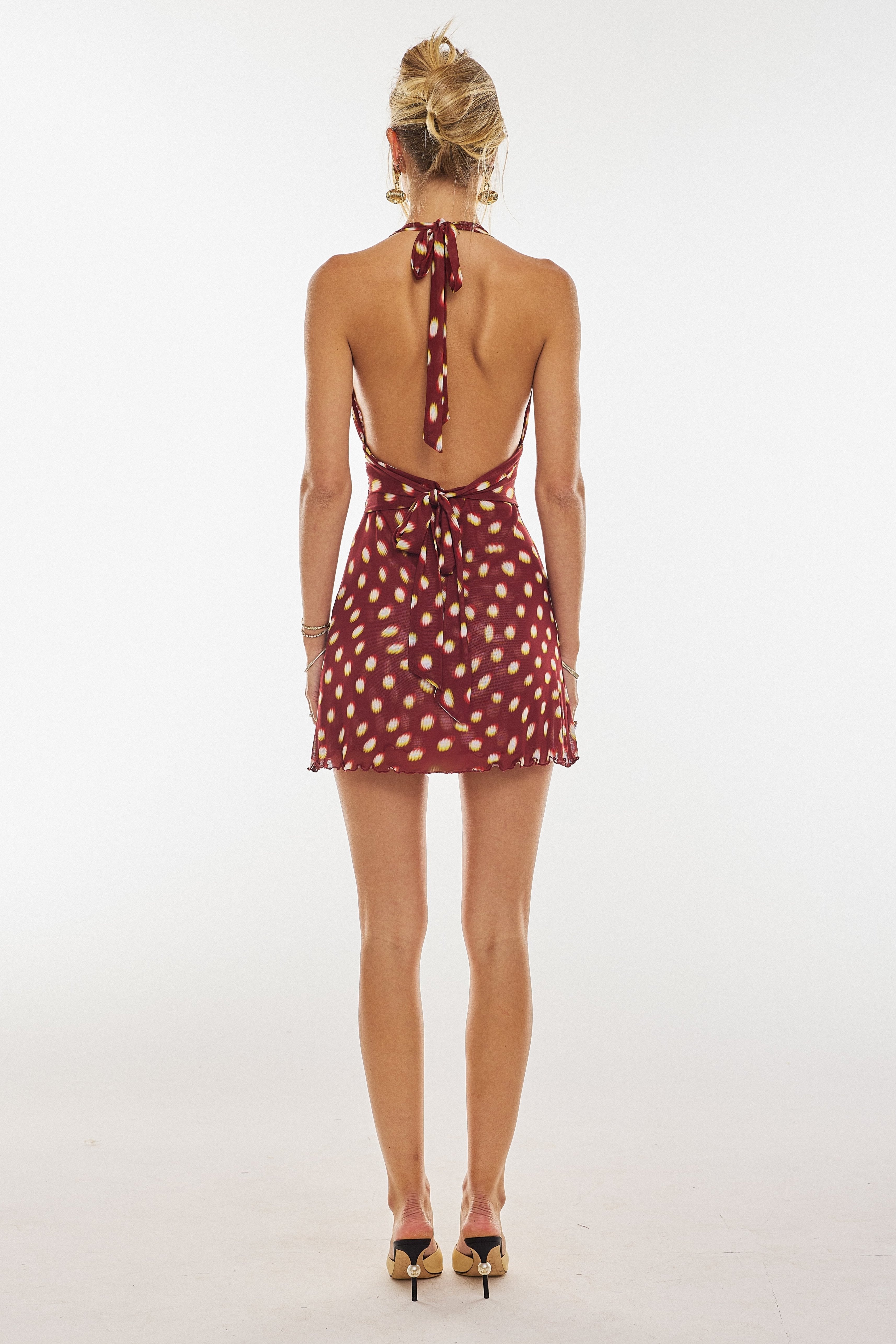 Chloé | Robe Rouge Élégante