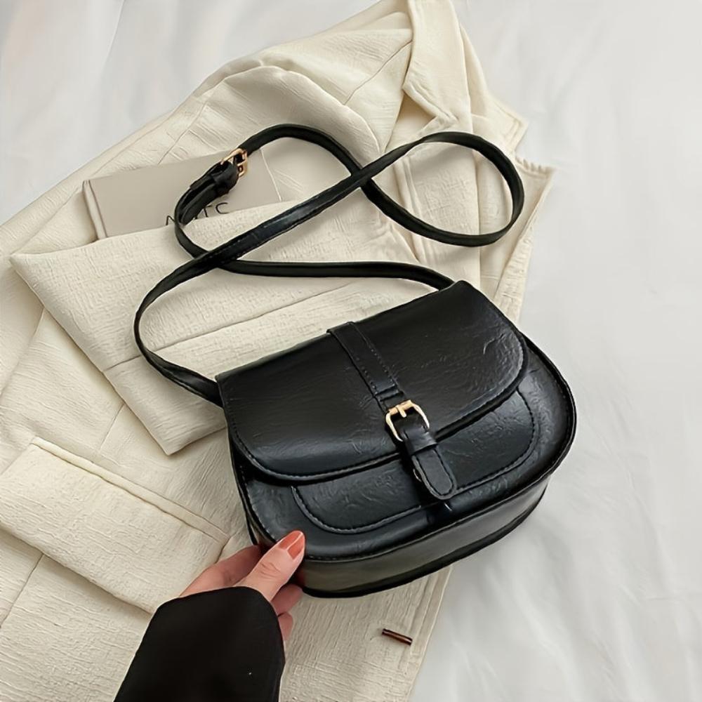 Parfait Élégance™ | SAC BANDOULIÉRE CLASSIQUE EN FORME DE SELLE