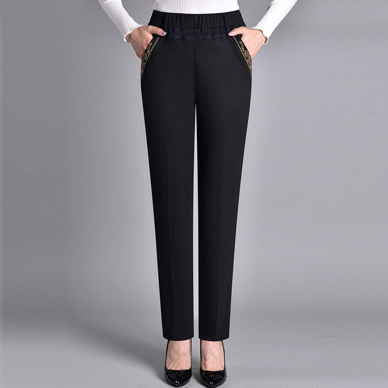 Parfait Élégance™ | PANTALON LONG ÉLASTIQUE