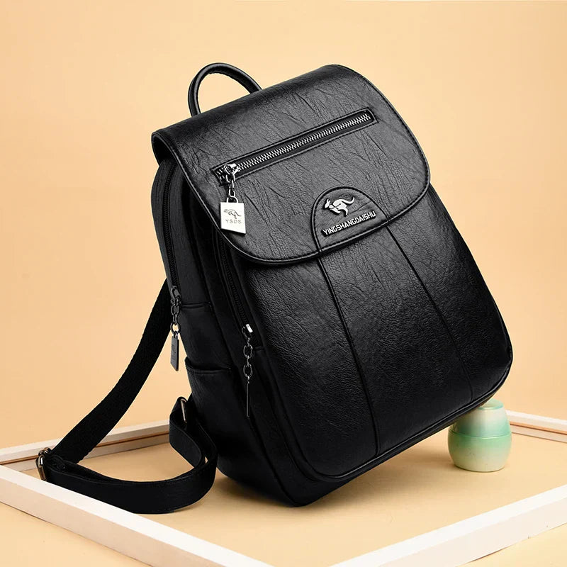 Parfait Élégance™ | SAC À DOS EN CUIR SPACIEUX