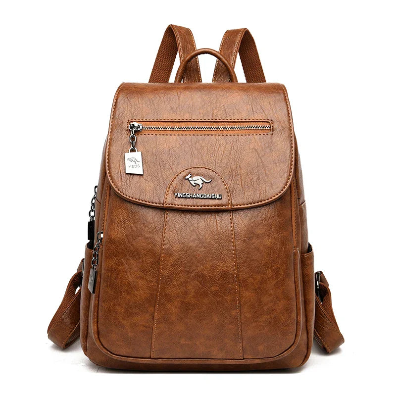 Parfait Élégance™ | SAC À DOS EN CUIR SPACIEUX
