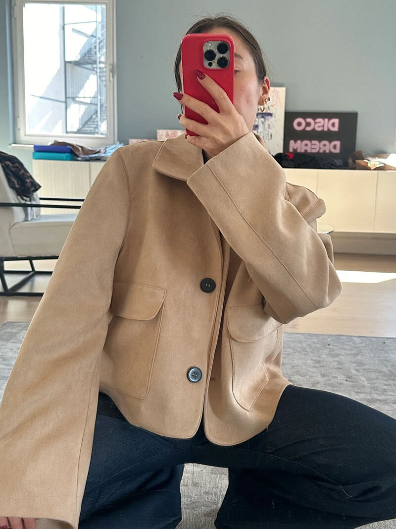 Parfait Élégance™ | VESTE EN SUÈDE