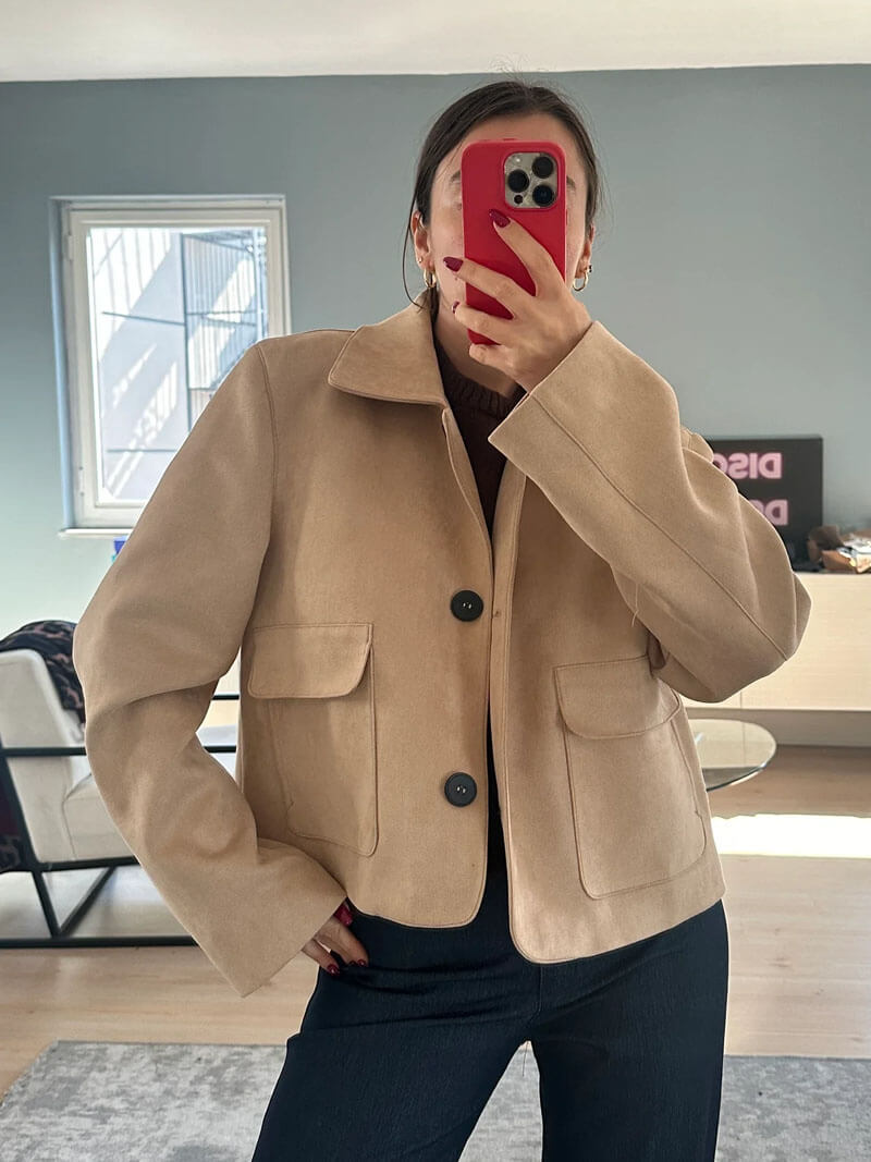 Parfait Élégance™ | VESTE EN SUÈDE