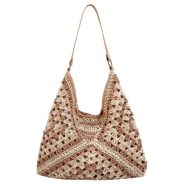 Parfait Élégance™ | SAC À MAIN EN PAILLE FAIT MAIN